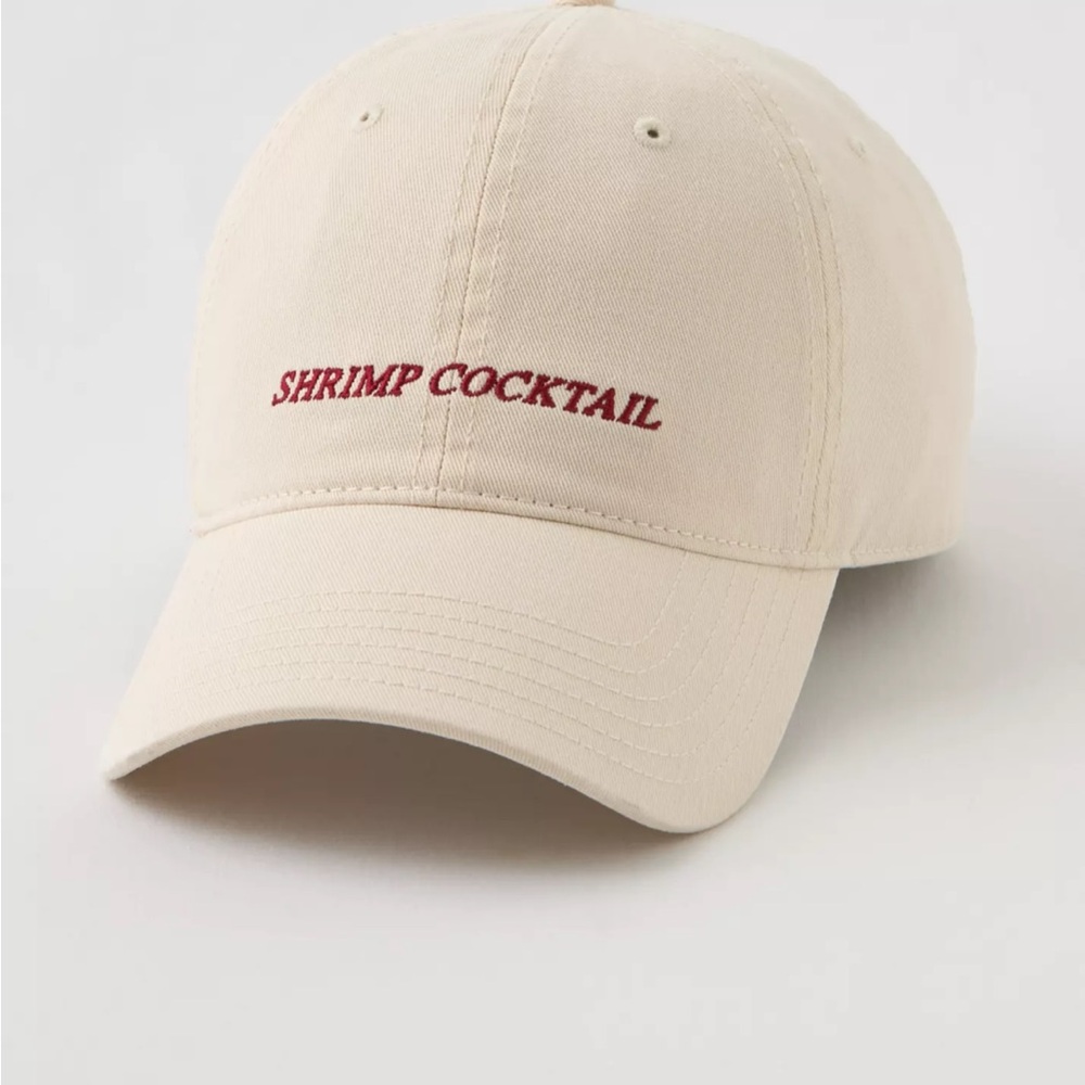 Aerie Shrimp Cocktail baseball hat